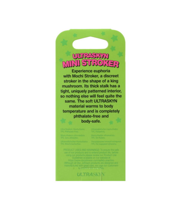 Doc Johnson Paddenstoel Stroker - ULTRASKYN Mini Stroker - Geel