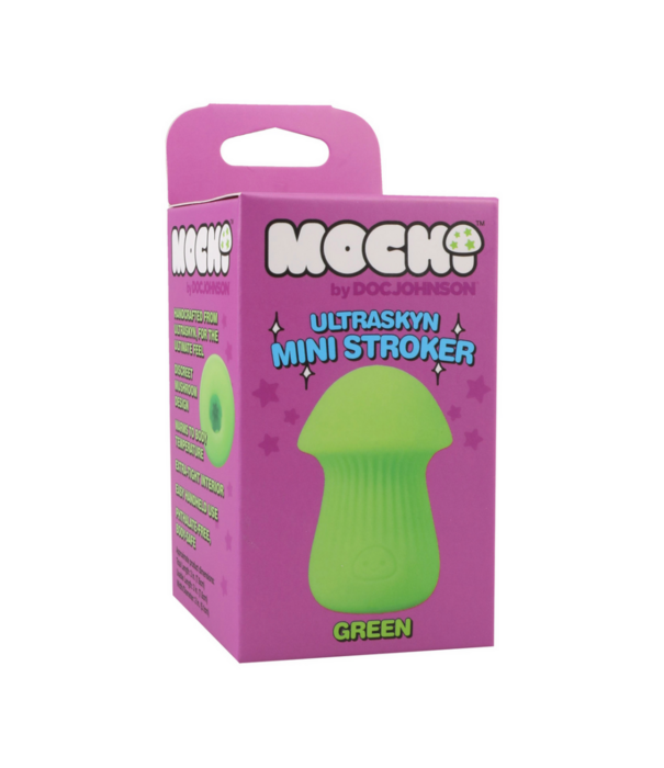 Doc Johnson Paddenstoel Stroker - ULTRASKYN Mini Stroker - Groen