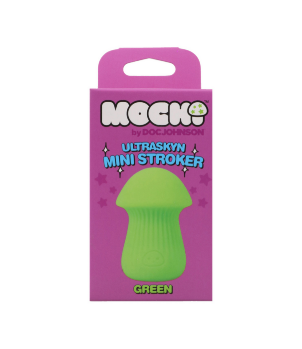 Doc Johnson Paddenstoel Stroker - ULTRASKYN Mini Stroker - Groen