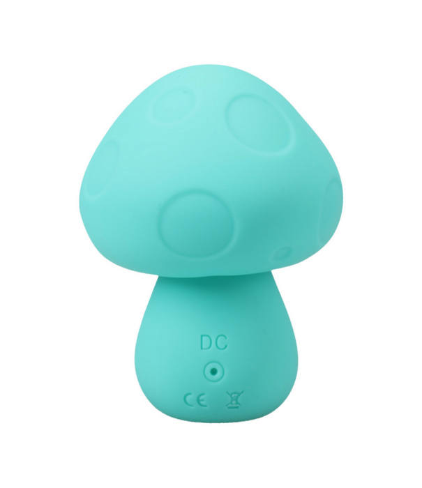 Doc Johnson Paddenstoel Vibe - Oplaadbare Siliconen Vibrator - Teal