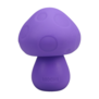 Mushroom Vibe - Oplaadbare Siliconen Vibrator - Paars