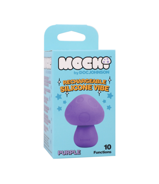 Doc Johnson Mushroom Vibe - Oplaadbare Siliconen Vibrator - Paars