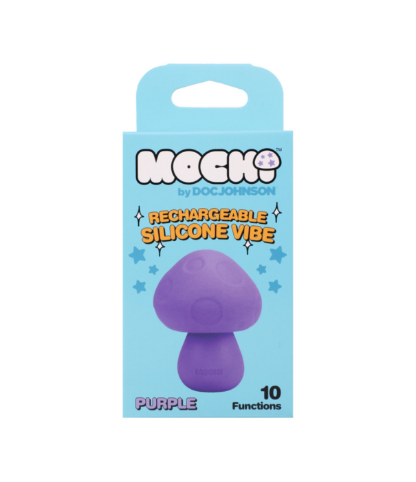 Doc Johnson Mushroom Vibe - Oplaadbare Siliconen Vibrator - Paars