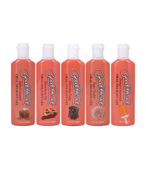 Doc Johnson Orale Delight Gel - Desserts - 5 Pack - 1 fl oz / 29 ml