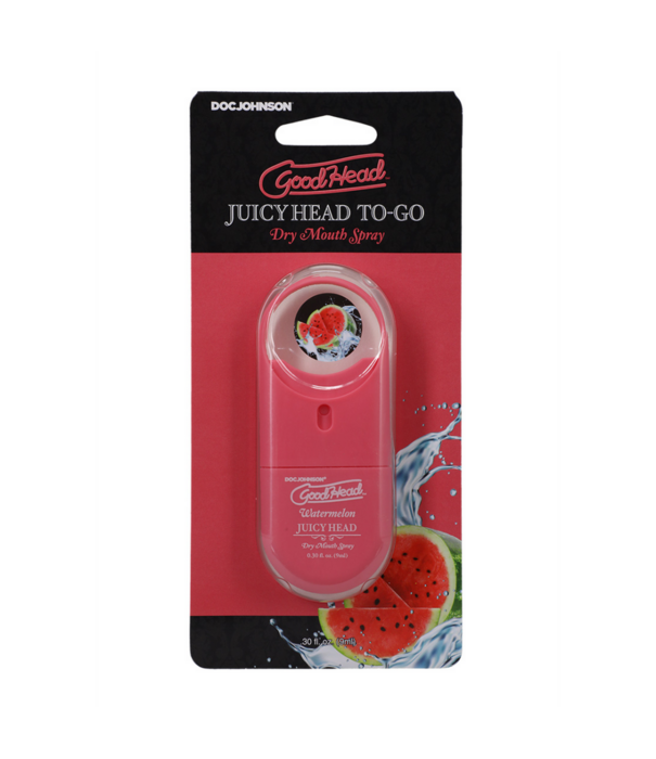 Doc Johnson Juicy Head - Dry Mouth Spray To-Go - Watermeloen - 0.3 fl oz / 9 ml