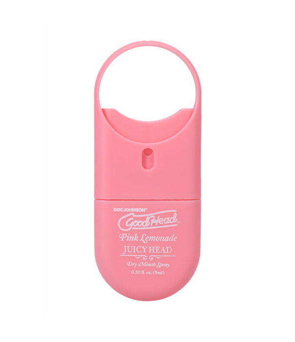 Doc Johnson Juicy Head - Dry Mouth Spray To-Go - Lemonade - 0,3 fl oz / 9 ml