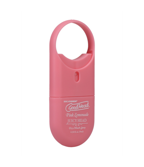 Doc Johnson Juicy Head - Dry Mouth Spray To-Go - Lemonade - 0,3 fl oz / 9 ml