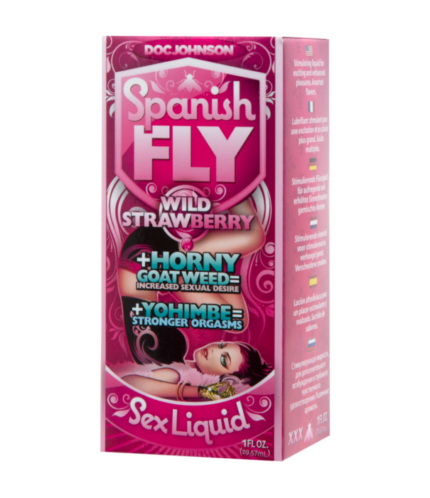 Doc Johnson Sex Drops - Stimulerende Druppels - Wilde Aardbei - 1 fl oz / 30 ml