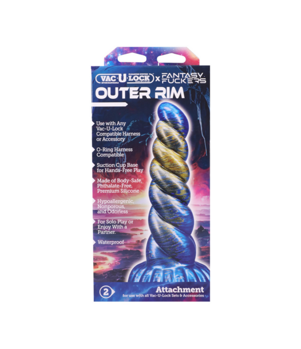 Doc Johnson Fantasy Fuckers - Outer Rim - Blauw/Goud