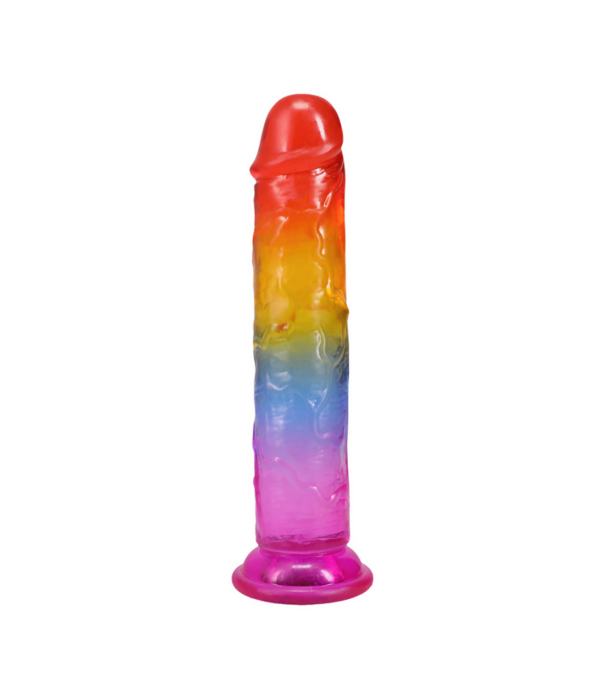 Doc Johnson Classic Dong - 7 / 17,8 cm - Regenboog