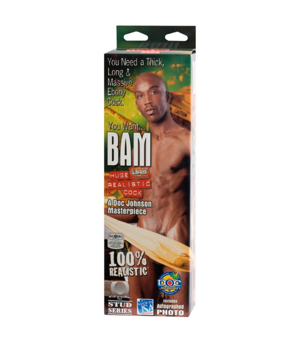 Doc Johnson Bam - Big Realistic Dildo - 13 / 34 cm