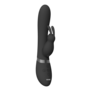 Taka - Opblaasbare en Vibrerende Konijnen Vibrator - Zwart