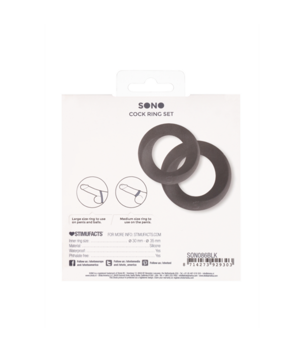 Sono by Shots No.86 - Cockring-Set