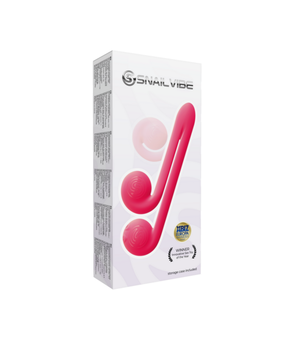 Slak Vibe - Flexibele Vibrator - Roze