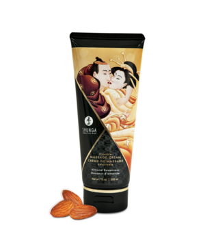 Kusbare Massagecrème - Amandelzoetheid - 7 floz / 200 ml