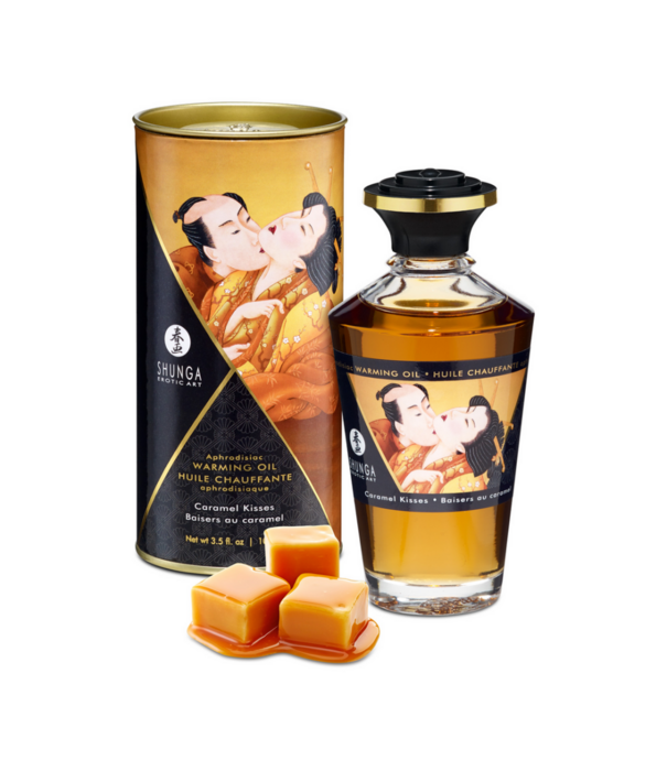 Shunga Aphrodisia Olie - Caramel Kussen - 3.5 fl oz / 100 ml