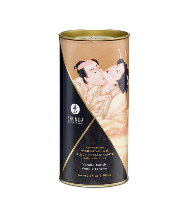 Shunga Aphrodisia Olie - Vanille Fetish - 3.5 fl oz / 100 ml