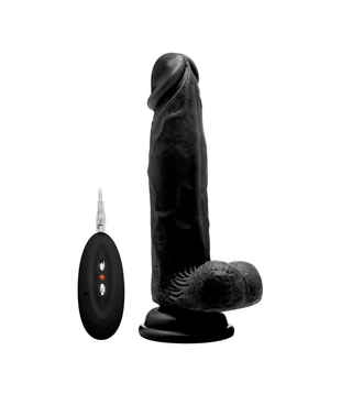 Vibrerende Realistische Cock met Scrotum - 8 / 20 cm