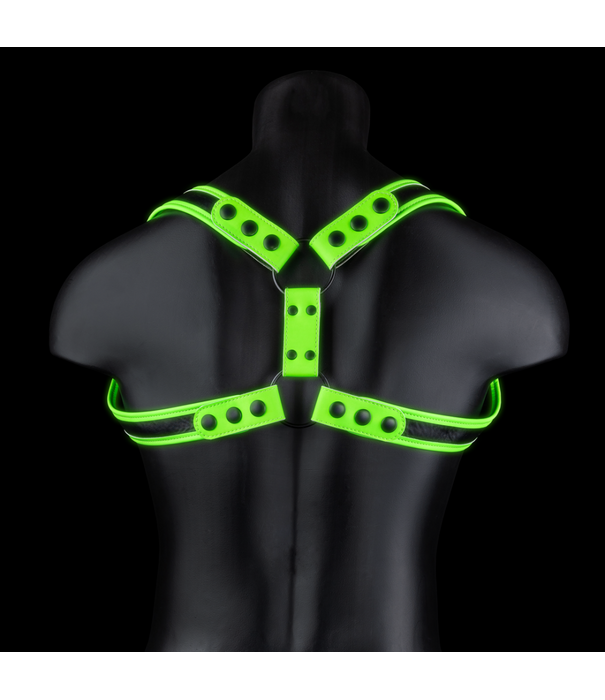Ouch! by Shots Sling Harness - Glow in the Dark - L/XL