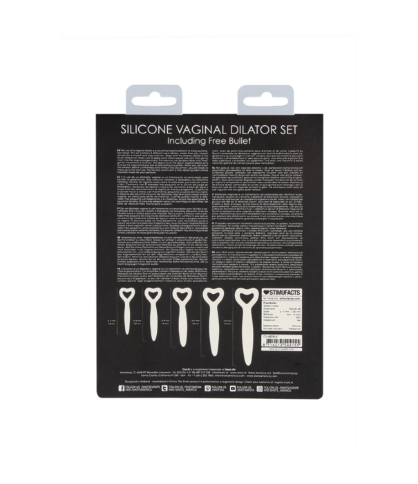 Ouch! by Shots Siliconen Vaginale Dilatator Set