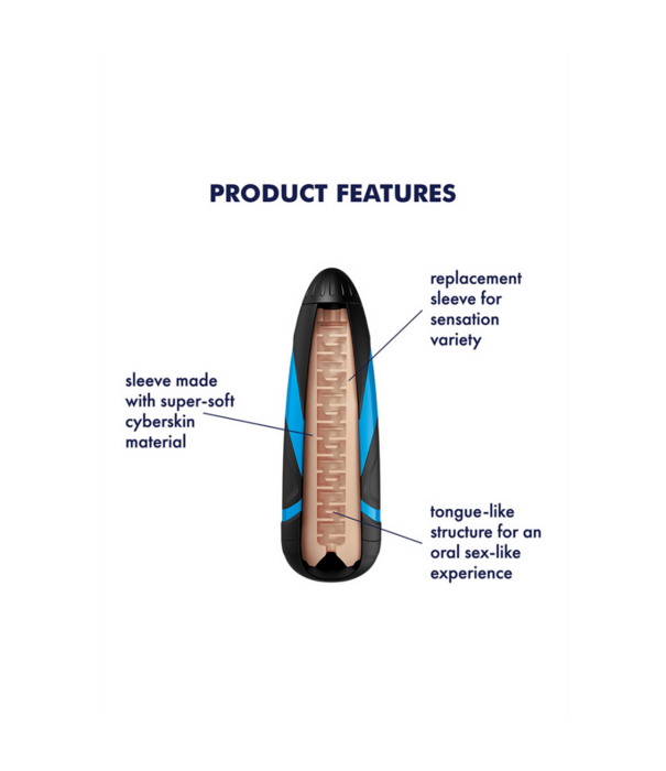 Satisfyer Mannen Lustige Tongen - Penis Sleeve