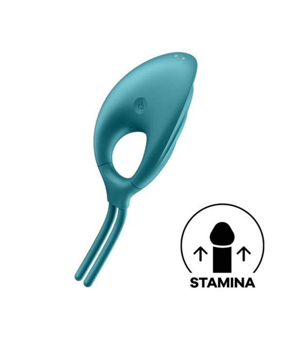 Satisfyer Zwaardvechter - Vibrerende Cockring - Groen