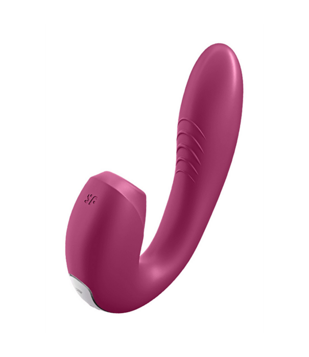 Satisfyer Sunray - Insteekbare Dubbele Luchtpuls Vibrator - Berry