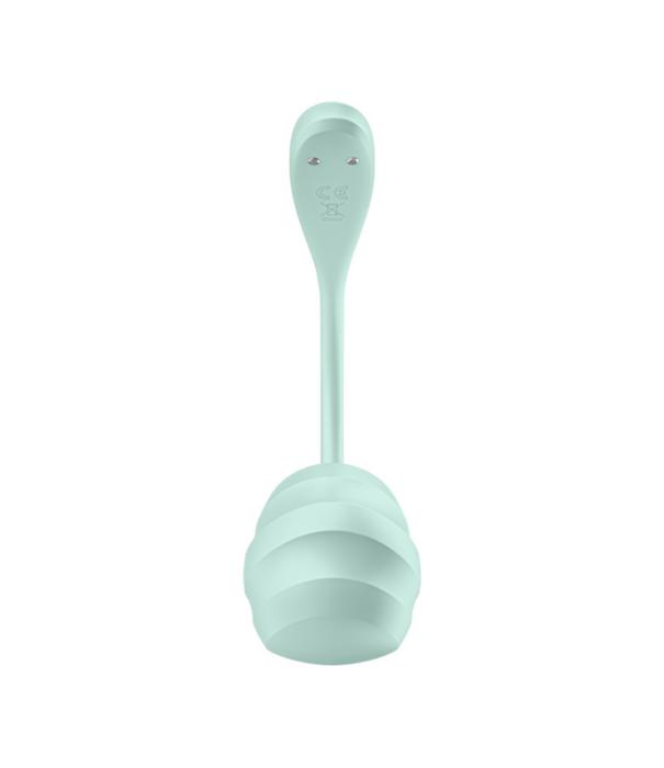 Satisfyer Smooth Petal Connect App - Draagbare Paar Vibrator - Mint