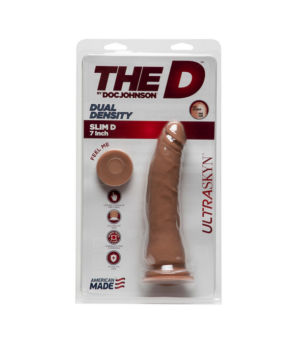 Doc Johnson Dunne D - Realistische ULTRASKYN Dildo - 7 / 18 cm