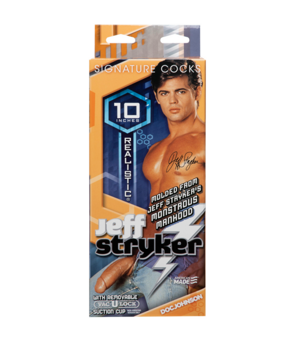 Doc Johnson Jeff Stryker - Realistische Dildo met Vac-U-Lock Zuignap