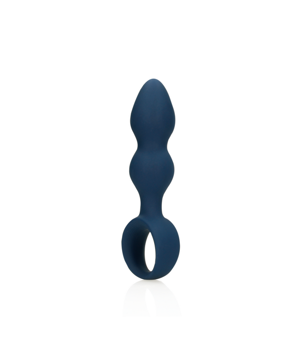 Loveline by Shots Druppelvormige Anale Plug - Groot - Baltisch Blauw