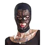 Zwarte kanten masker met openingen – Bad Kitty
