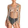 Zilveren body ketting als halsketting of rok – Bad Kitty