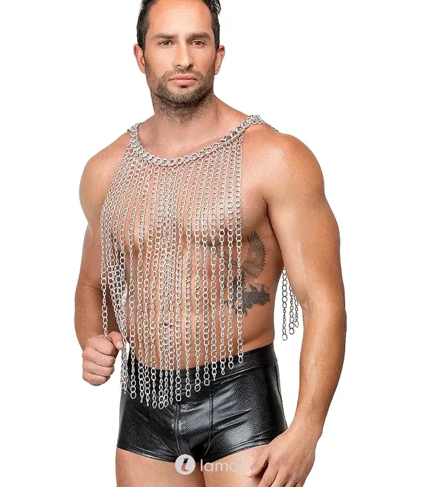 * Bad Kitty Zilveren body ketting als halsketting of rok – Bad Kitty