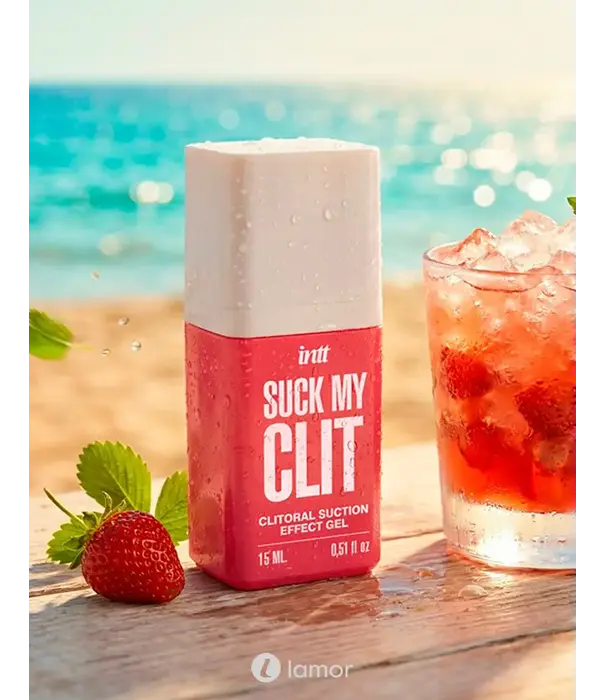 * Intt INTT Suck My Clit Wild Strawberry Klitoris Stimulatie Gel 15 ml
