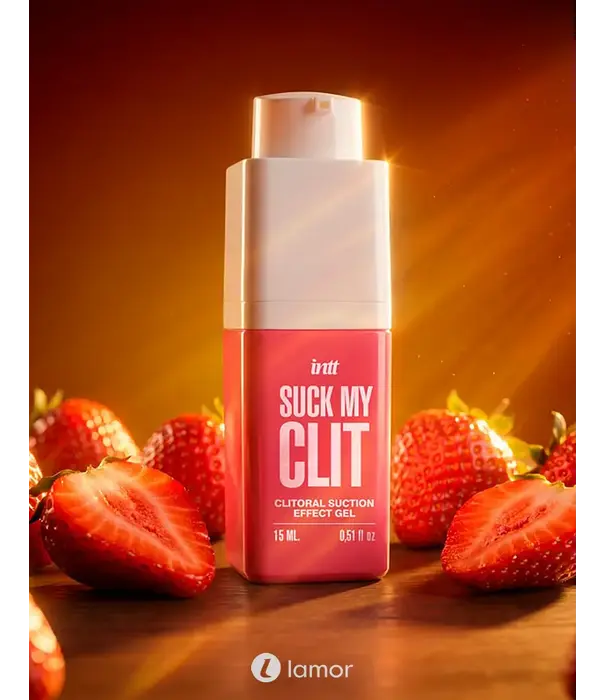 * Intt INTT Suck My Clit Wild Strawberry Klitoris Stimulatie Gel 15 ml