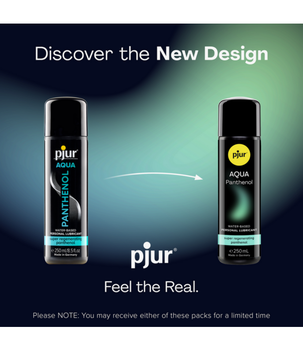 Pjur Aqua Panthenol - Waterbased Regenerating Lubricant - 8.5 fl oz / 250 ml