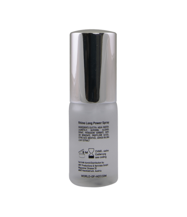 HOT Rhino - Long Power Spray / Stimulating Spray - 0,3 fl oz / 10 ml