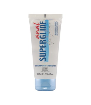 Anal Superglide Liquid Pleasure - Waterbased Lubricant - 3 fl oz / 100 ml