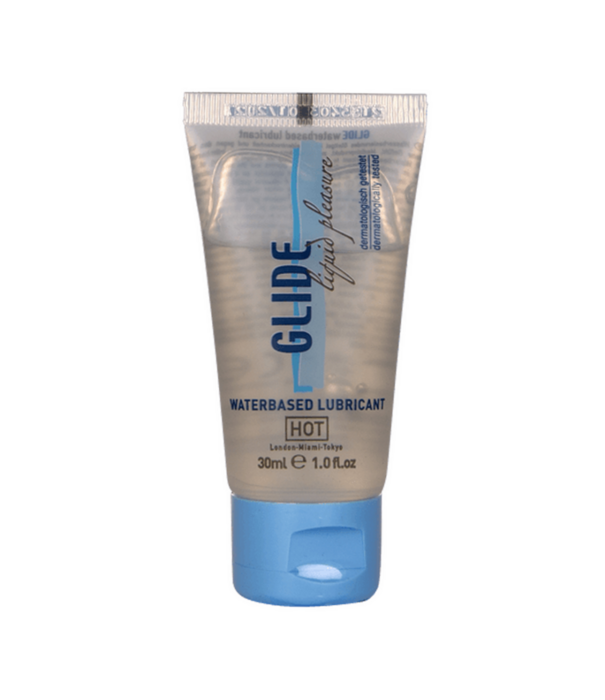 HOT Glide Liquid Pleasure - Waterbased Lubricant - 1 fl oz / 30 ml