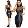 Cottelli PARTY Mattlook Jurk Met Mesh En Corsage Details