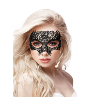 Prinses - Zwarte Kantmasker