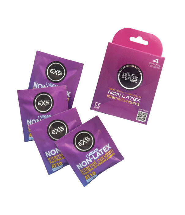 EXS EXS Non-Latex Interne Condooms - 4 Stuks