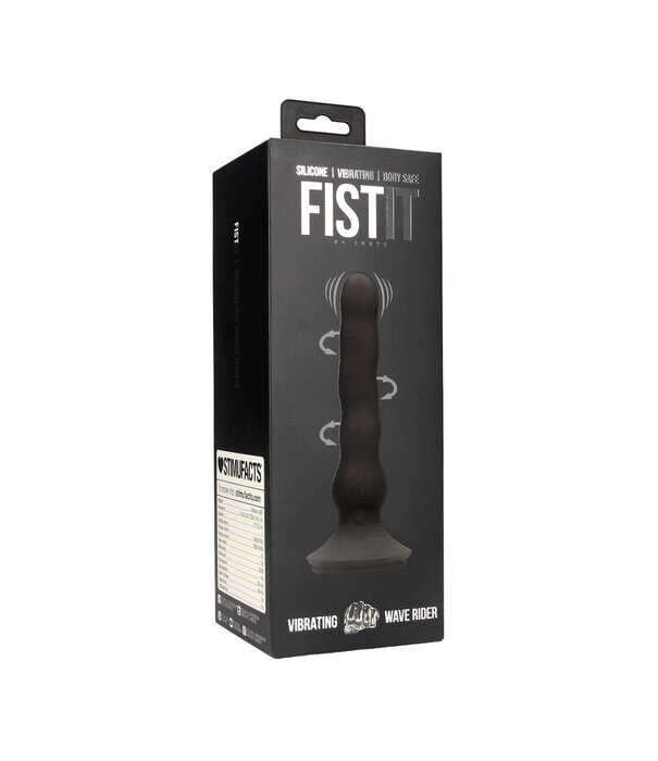 Fist It by Shots Vibrating Wave Rider - Zwart