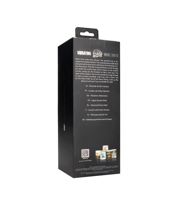 Fist It by Shots Vibrating Wave Rider - Zwart