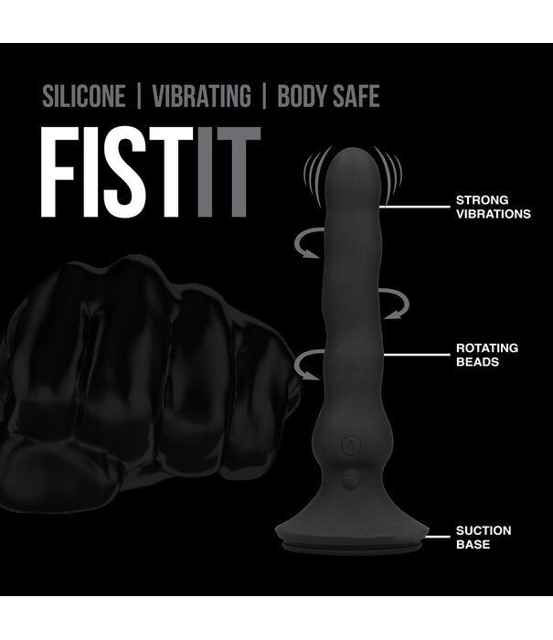 Fist It by Shots Vibrating Wave Rider - Zwart