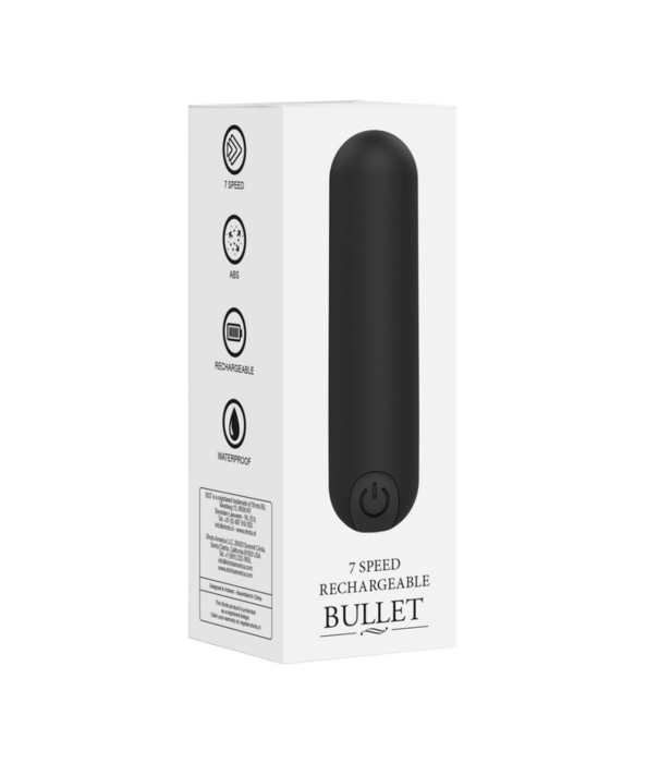 Be Good Tonight by Shots 10 Speed Oplaadbare Bullet - Zwart