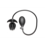 Bad Buoy Anchor - Opblaasbare Siliconen Anale Plug - Zwart