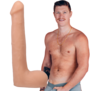 Oliver Flynn - Realistic ULTRASKYN Dildo - 10 / 25 cm - Vanilla