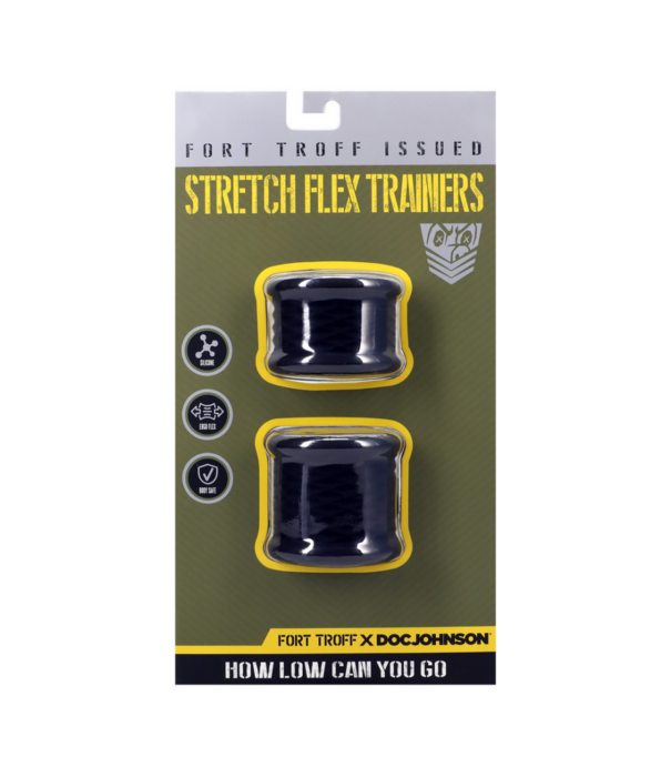 Doc Johnson Stretch Flex Trainers - Zwart